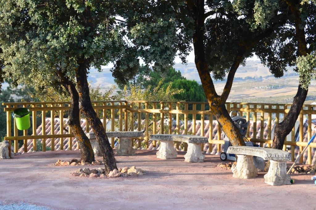 Вилла Complejo Rural El Molinillo Аренас-дель-Рей Экстерьер фото